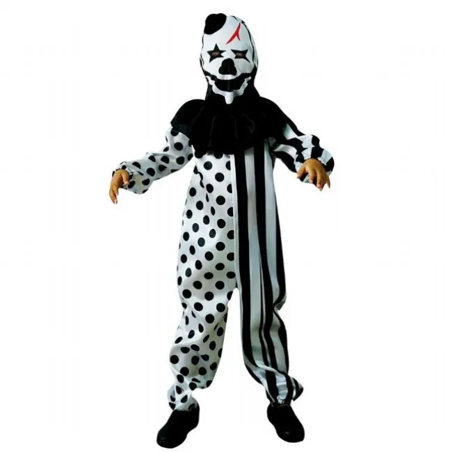 Harlequin horror dragt 116 cm