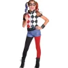 Harley Quinn Deluxe udklædning 125 cm