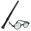 Harry Potter brille og tryllestav
