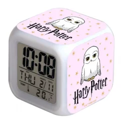 Harry Potter LED Vækkeur Pink