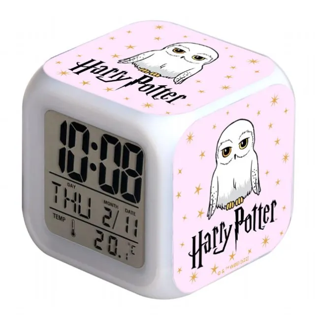 Harry Potter LED Vækkeur Pink