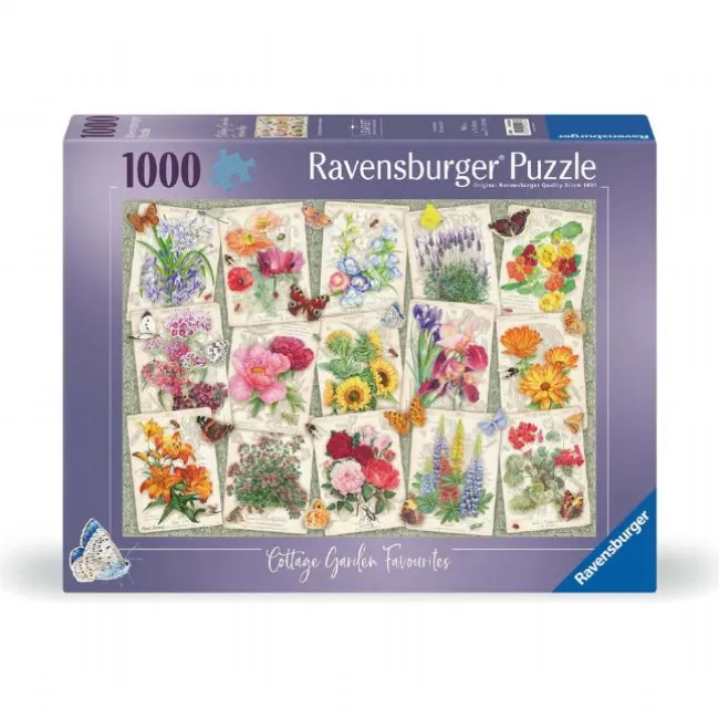 Havens Blomster 1000 Brikker