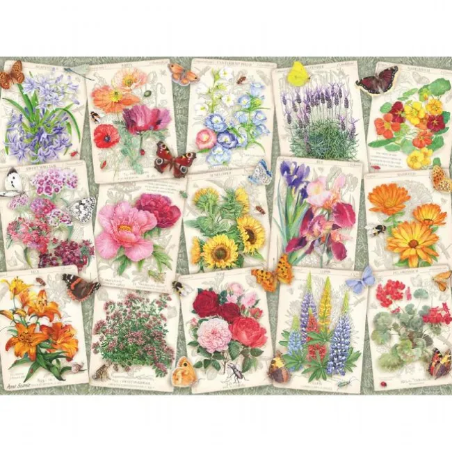 Havens Blomster 1000 Brikker