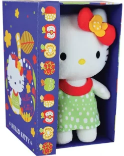 Hello Kitty Blå Gaveæske Bamse 20cm