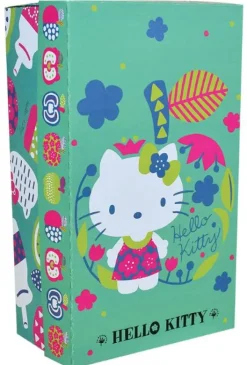 Hello Kitty Grøn Gaveæske Bamse 20cm