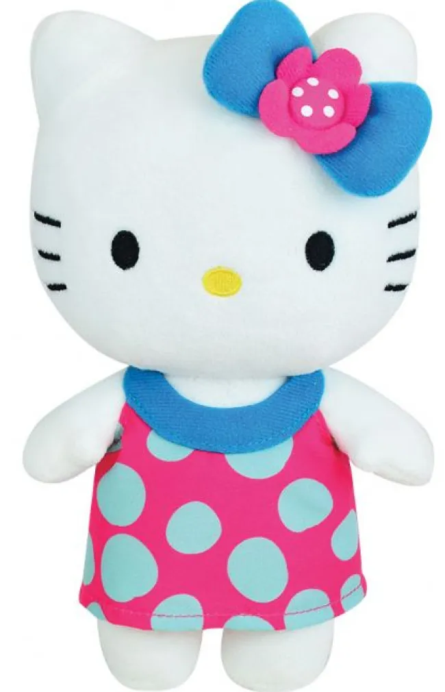 Hello Kitty Gul Gaveæske Bamse 20cm