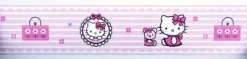 Hello Kitty tapetborter 15,6 cm
