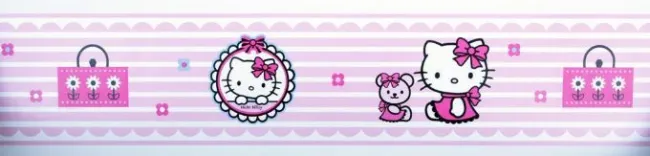 Hello Kitty tapetborter 15,6 cm