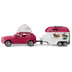 Hesteeventyr med bil & hestetrailer