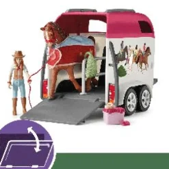 Hesteeventyr med bil & hestetrailer
