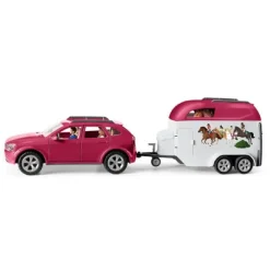 Hesteeventyr med bil & hestetrailer
