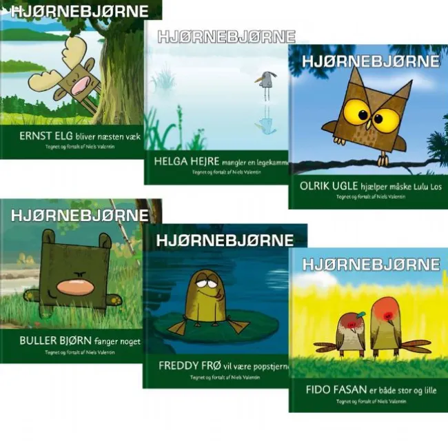 Hjørne Bjørne Bogsamling