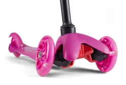 3-hjulet løbehjul m. flex styring og LED