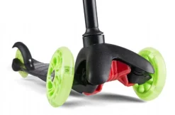 3-hjulet løbehjul m. flex styring og LED