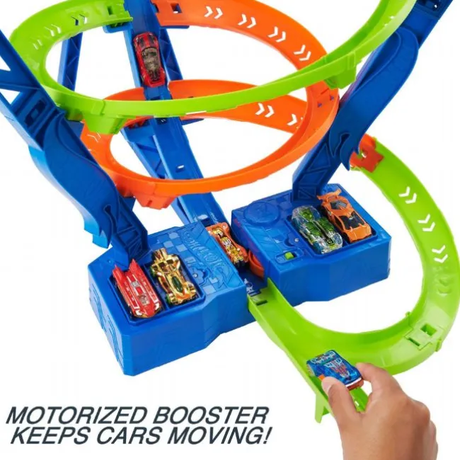 Hot Wheels Action Spiral Speed Crash