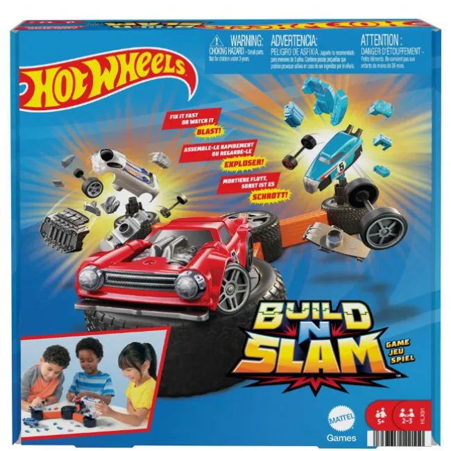 Hot Wheels Build n Slam Game