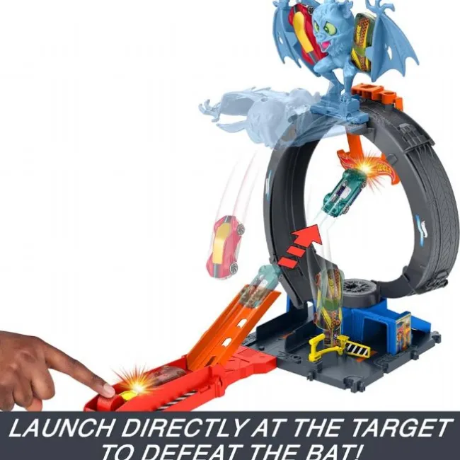 Hot Wheels City Bat Loop Attack