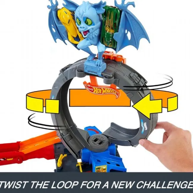 Hot Wheels City Bat Loop Attack
