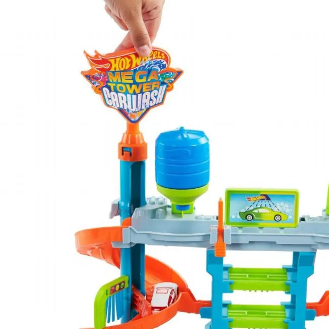 Hot Wheels City Mega Tower Car Wash
