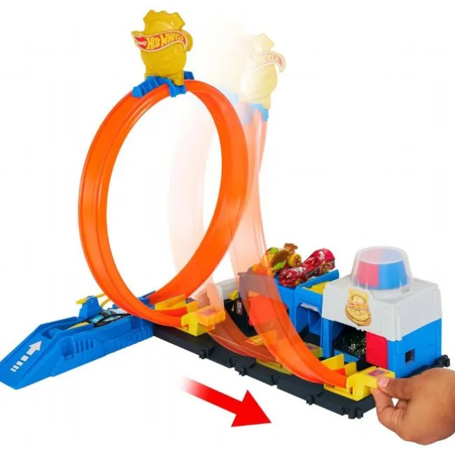 Hot Wheels City Super Politistation