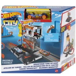 Hot Wheels Downtown Repair Station Track