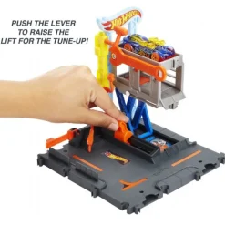 Hot Wheels Downtown Repair Station Track