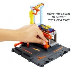 Hot Wheels Downtown Repair Station Track
