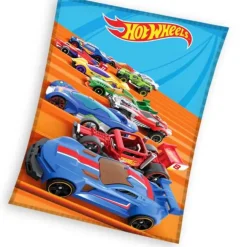 Hot Wheels Fleece Tæppe 110x140 cm