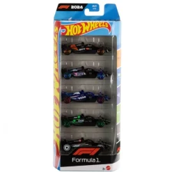 Hot Wheels Formel 1 Biler 5-Pak