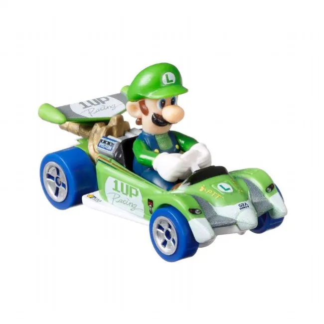 Hot Wheels Mario Kart Luigi 1:64