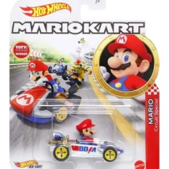 Hot Wheels Mario Kart Mario 1:64