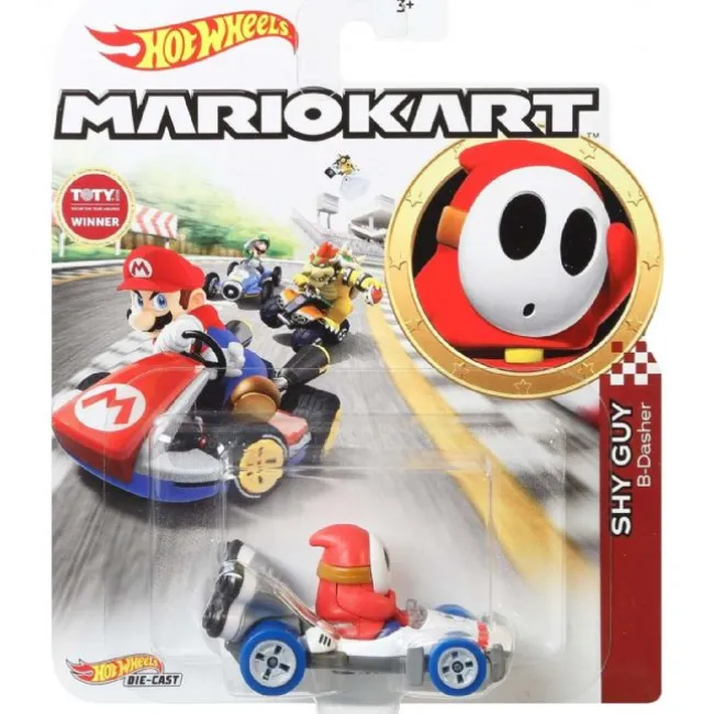 Hot Wheels Mario Kart Shy Guy 1:64