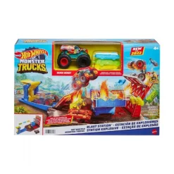 Hot Wheels Monster Trucks Blast Station