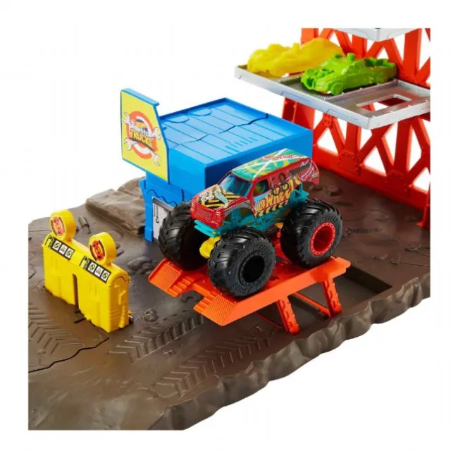 Hot Wheels Monster Trucks Blast Station