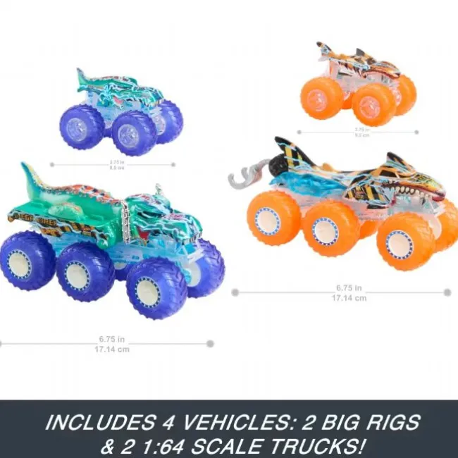 Hot Wheels Monster Trucks Power Smashers