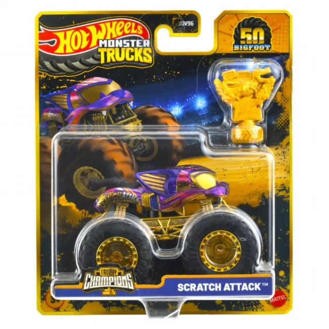Hot Wheels Monster Trucks Scratch Attack