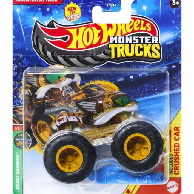 Hot Wheels Monster Trucks Scratch Attack