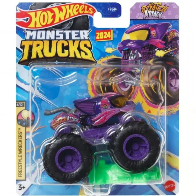 Hot Wheels Monster Trucks Scratch Attack