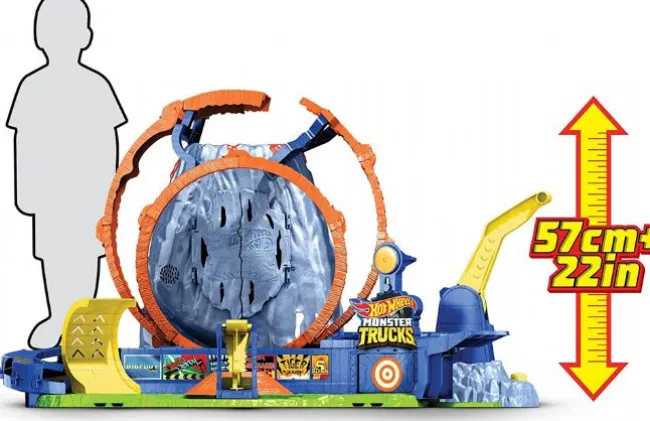 Hot Wheels Monster Trucks T-Rex Arena