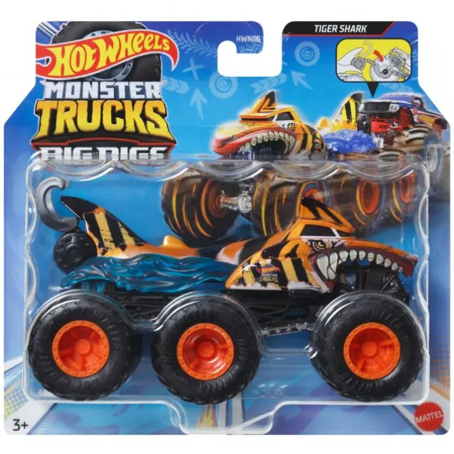Hot Wheels Monster Truck Tiger Shark