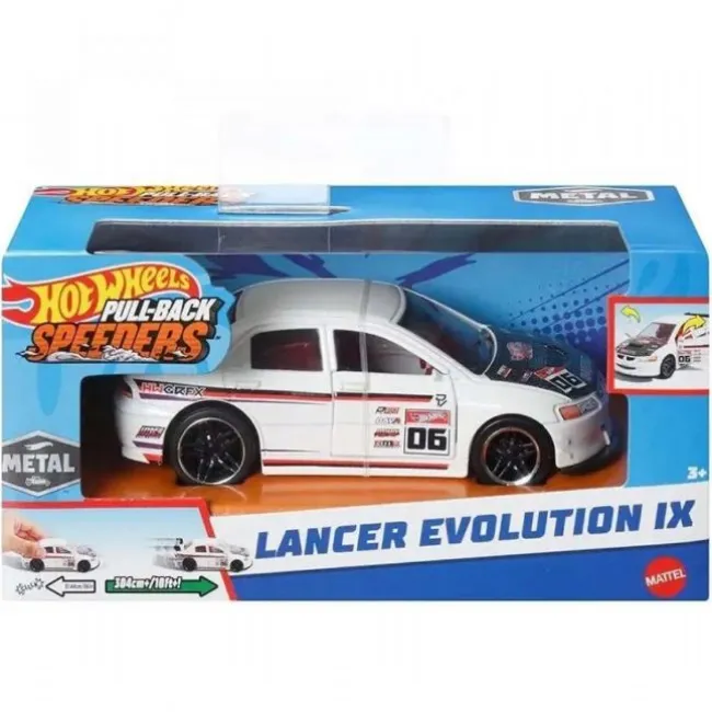 Hot Wheels Pull-Back Lancer Evolution IX