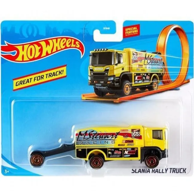 Hot Wheels Scania Rally Truck