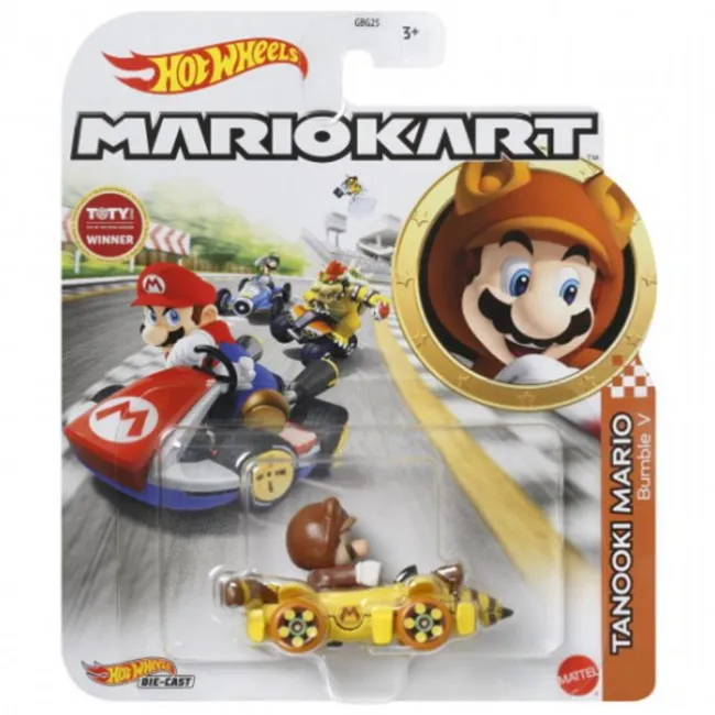 Hot Wheels Tanooki Mario 1:64