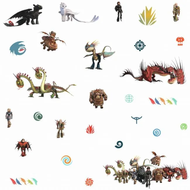 How To Train Your Dragon Wallstickers