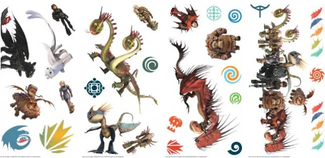How To Train Your Dragon Wallstickers