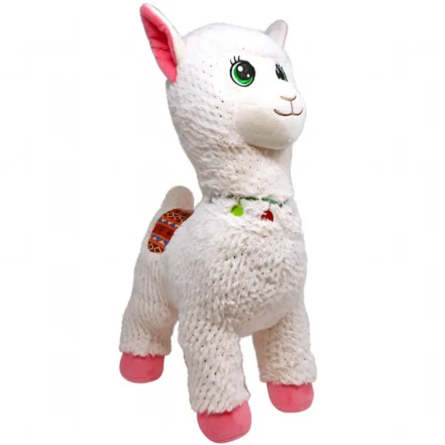 Hvid Festlig Lama 50cm