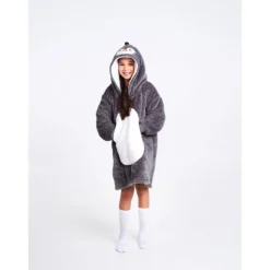 Hygge hoodie, pingvin str. M