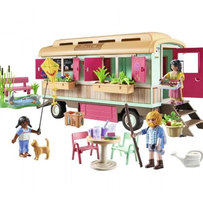 Hyggelig campingvogn-café