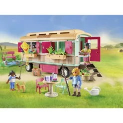 Hyggelig campingvogn-café