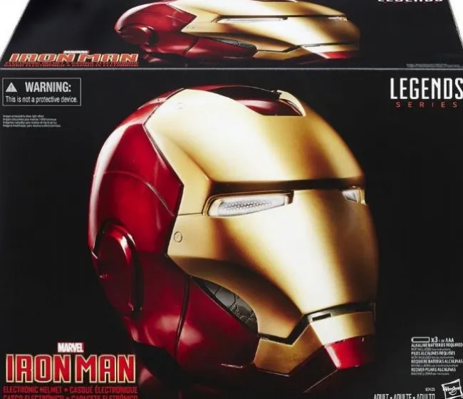 Iron Man deluxe hjelm